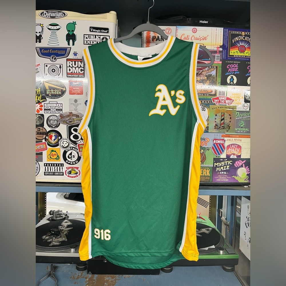 2025 Sacramento A’s SGA Basketball Jersey